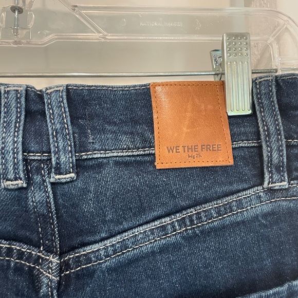 Free People High Waisted Dark Wash Jeans / NWOT - Picture 6 of 6